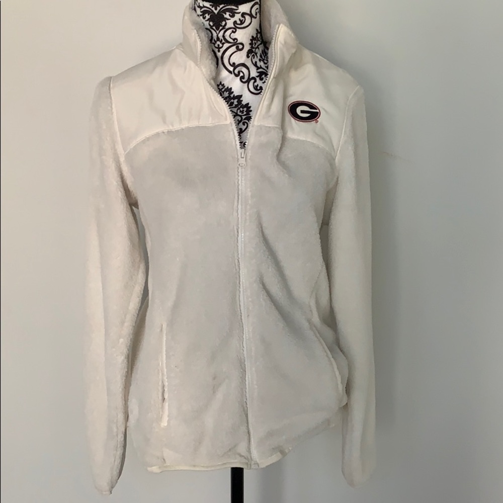 UGA fleece zip jacket - Large